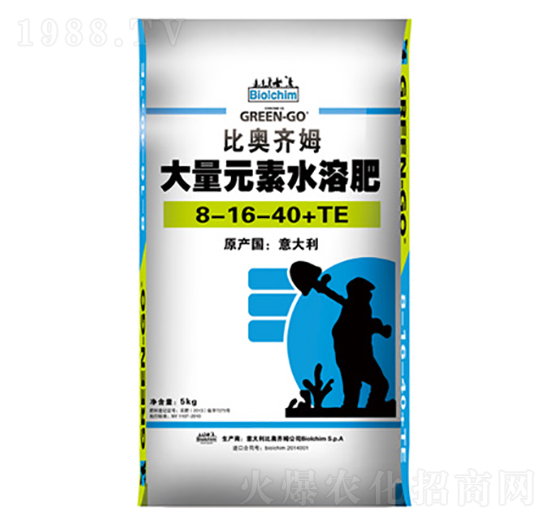 大量元素水溶肥8-16-40+TE-比奧齊姆-眾德農(nóng)業(yè)