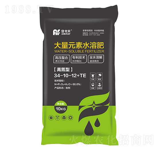 �ߵ��ʹ���Ԫ��ˮ�ܷ���34-10-12+TE-������