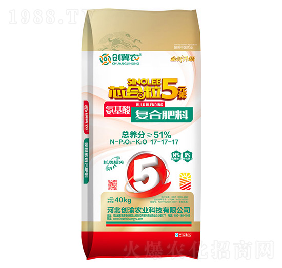 氨基酸復合肥料17-17-17-創(chuàng)冀農-創(chuàng)渝農業(yè)