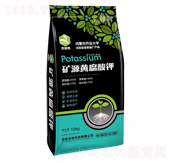 10kg礦源黃腐酸鉀-禾財(cái)勝-領(lǐng)優(yōu)生物