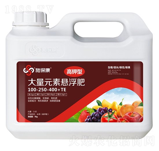 高鉀型大量元素懸浮肥100-250-400+TE-施?？? style=
