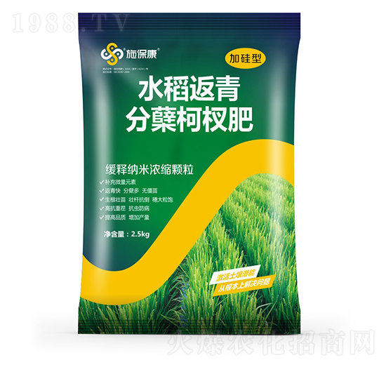 加硅型水稻返青分蘗柯杈肥-施?？? style=