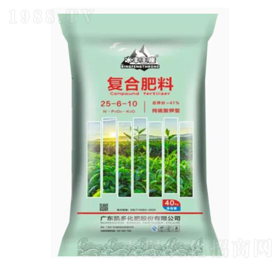 純硫酸鉀型復(fù)合肥料25-6-10-冰豐王座-凱多化肥