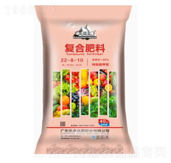 純硫酸鉀型復(fù)合肥料22-8-10-冰豐王座-凱多化肥