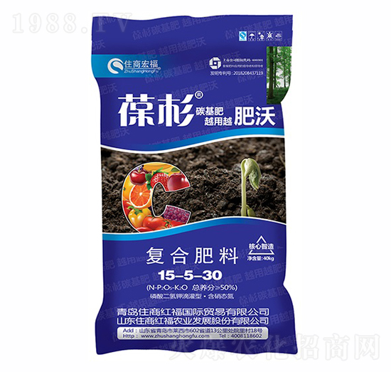 復合肥料15-5-30-葆杉-住商宏福