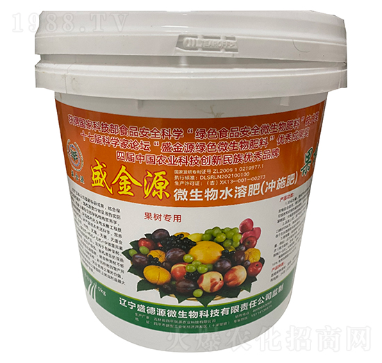 果樹專用微生物水溶肥-威金源-盛德源