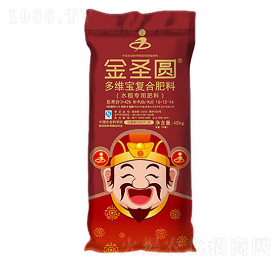 水稻專用多維寶復(fù)合肥料16-12-14-金圣圓-吉利源