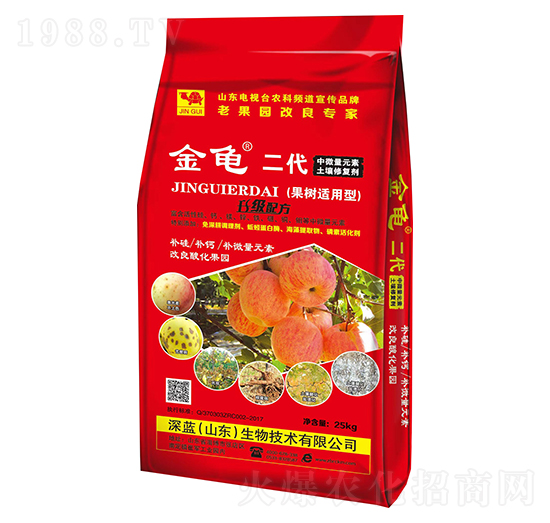 中微量元素土壤修復(fù)劑(果樹適用型)-金龜二代-深藍(lán)生物