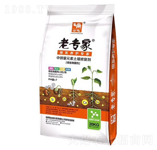 中微量元素土壤修復(fù)劑-老專家-金龜-深藍生物