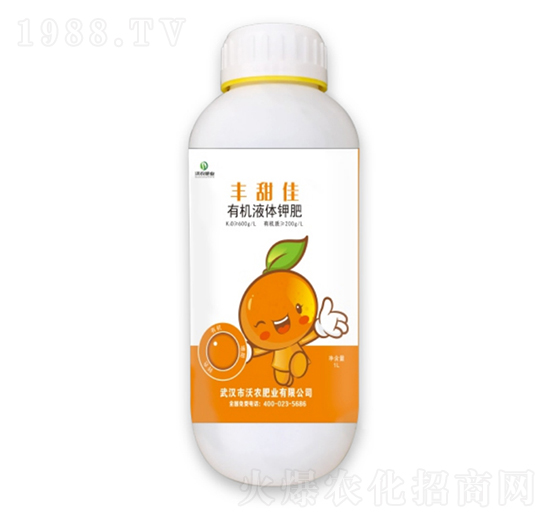 有機液體鉀肥-豐甜佳-沃農(nóng)丹-沃農(nóng)肥業(yè)