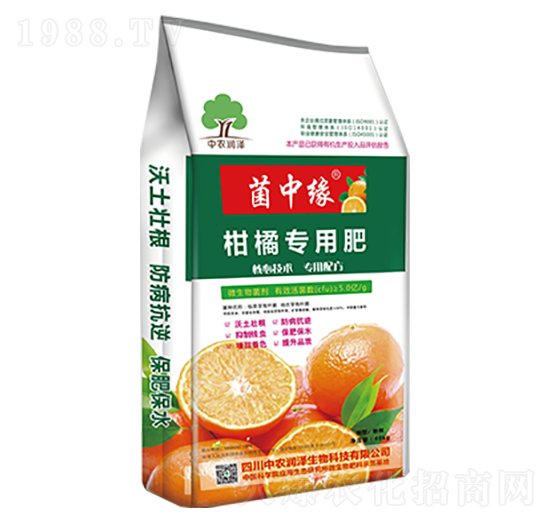 柑橘專用肥-菌中緣-中農(nóng)潤澤