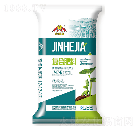 高塔純硫基復合肥料17-17-17-金禾家-天農(nóng)農(nóng)資