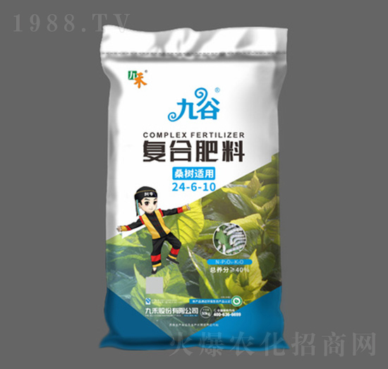 桑樹適用復(fù)合肥料24-6-10-九谷-九禾股份