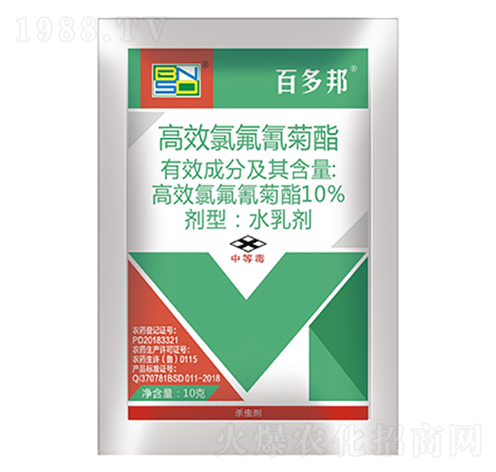 10%高效氯氟氰菊酯水乳劑-百多邦-百農(nóng)思達(dá)