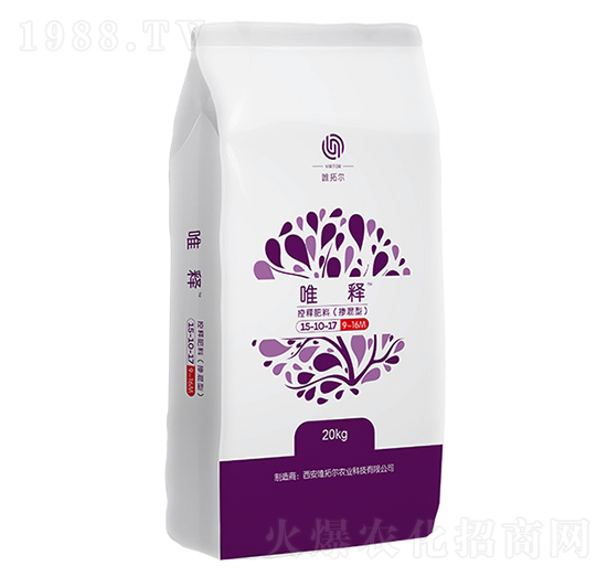 控釋摻混肥料15-10-17-唯釋-唯拓爾