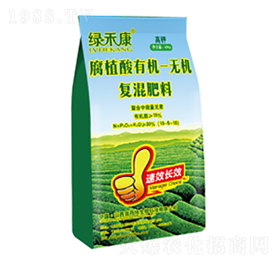 高鉀型腐植酸有機-無機復混肥料15-5-10-綠禾康-晉丹特