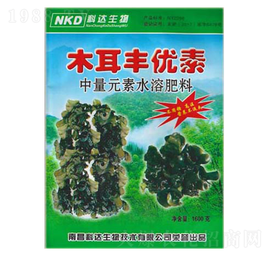中量元素水溶肥料-科達(dá)·木耳豐優(yōu)素-科達(dá)生物