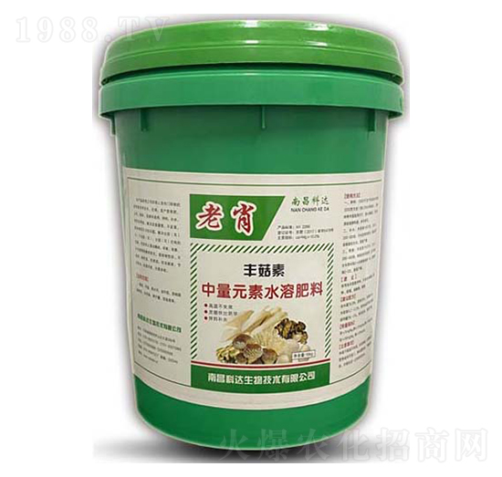 中量元素水溶肥-老肖·豐菇素-科達生物