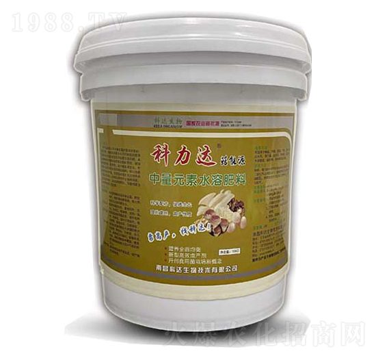 中量元素水溶肥料-科力達·菇能源-科達生物