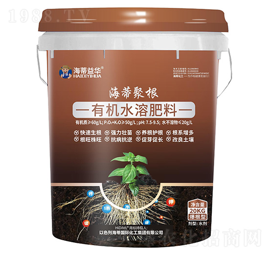 海蒂聚根有機水溶肥料-海蒂益華-海蒂化工