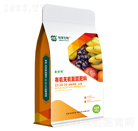 有機(jī)-無(wú)機(jī)復(fù)混肥（III型）12-18-10-金谷地-和澤生物