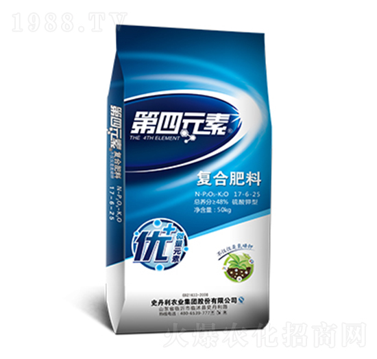 復合肥料17-6-25-第四元素-史丹利