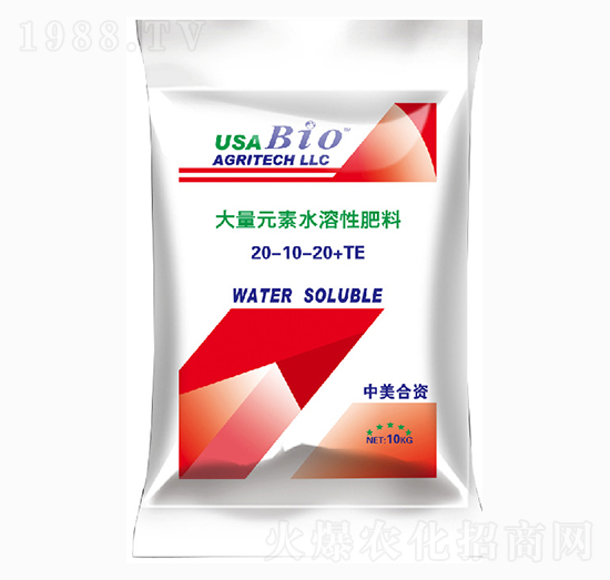 大量元素水溶肥料20-10-20+TE-齊民豐農(nóng)業(yè)
