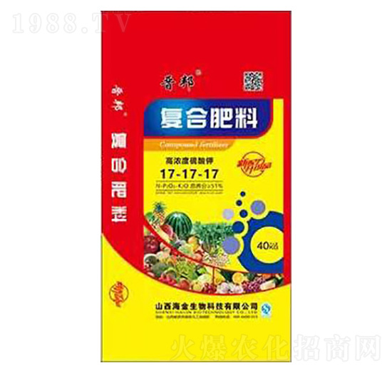 果樹(shù)專(zhuān)用肥15-15-15-晉邦-海金生物