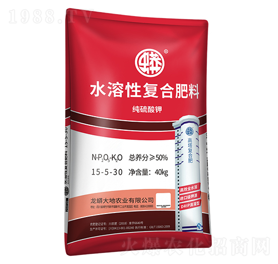 蟒牌水溶性復(fù)合肥15-5-30-龍蟒磷化工