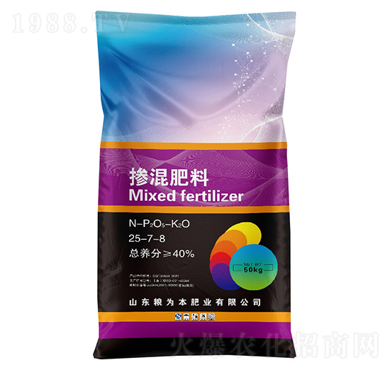 摻混肥料25-7-8-糧為本農(nóng)業(yè)