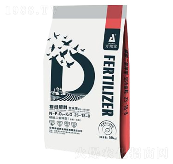 小麥玉米專用肥25-18-8高氮復合肥-中盛肥業(yè)