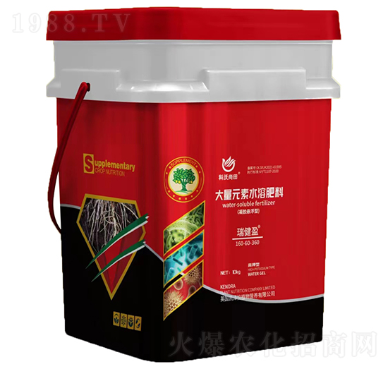 凝膠懸浮型大量元素水溶肥料160-60-360-瑞健盈-科沃尚田