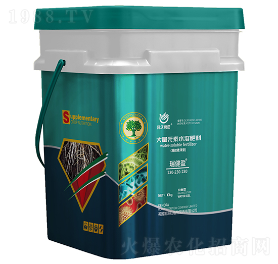凝膠懸浮型大量元素水溶肥料230-230-230-瑞健盈-科沃尚田