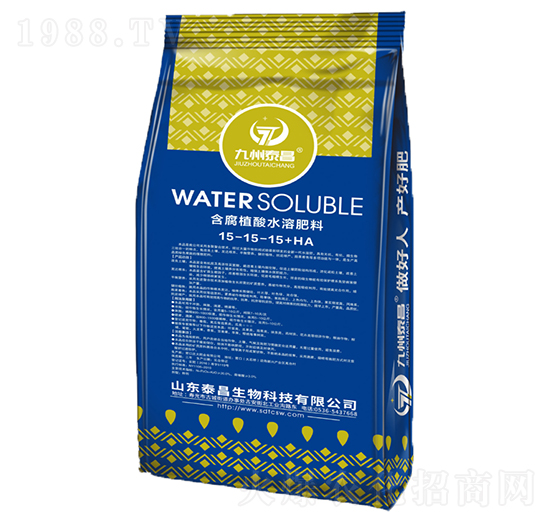 含腐植酸水溶肥料15-15-15+HA-沃泰生物