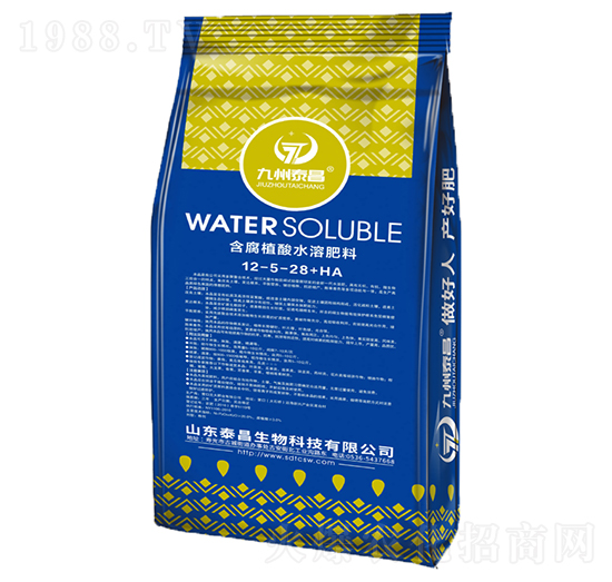 含腐植酸水溶肥料12-5-28+HA-沃泰生物