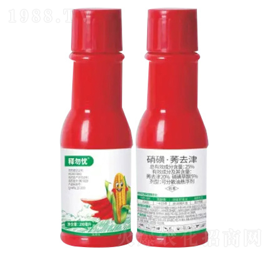 25%硝磺·莠去津可分散油懸浮劑-釋勿憂-諾倍加農(nóng)業(yè)