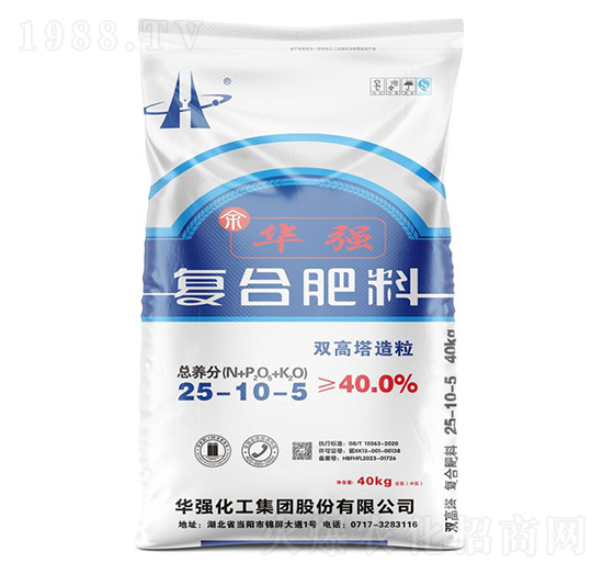 雙高塔造粒復(fù)合肥料25-10-5-余華強(qiáng)-華強(qiáng)化工集團(tuán)
