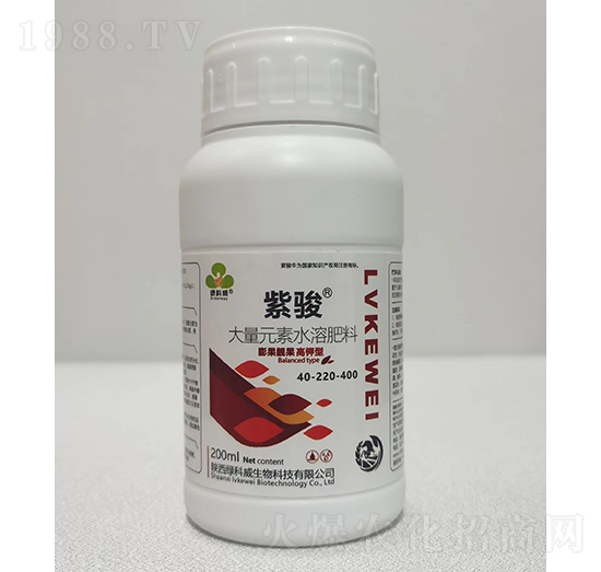 大量元素高鉀水溶肥-紫駿-綠科威