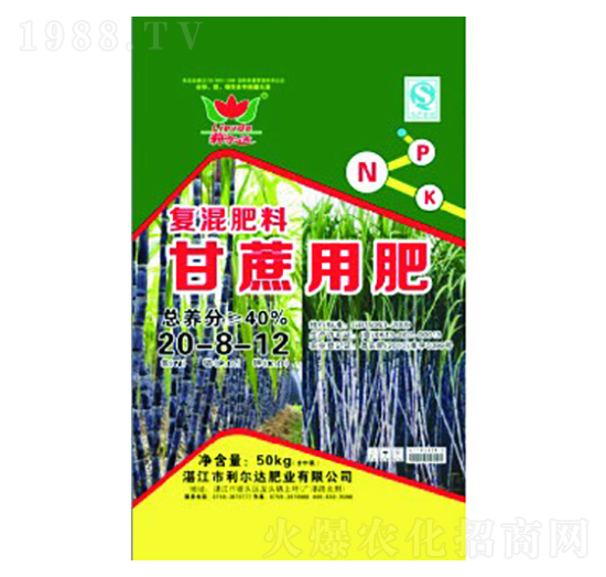 甘蔗專用復(fù)混肥料20-8-12-利爾達(dá)肥業(yè)