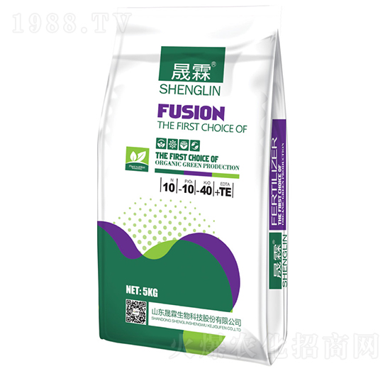 高鉀膨果型大量元素水溶肥料10-10-40+TE-晟霖生物