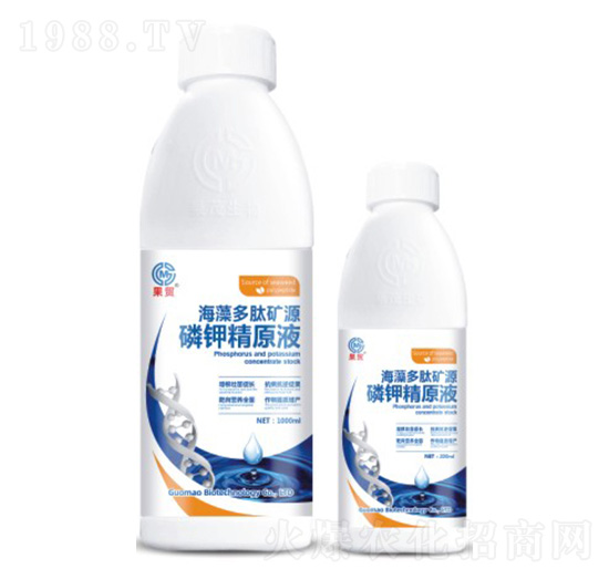 海藻多肽礦源-磷鉀精原液-果茂生物