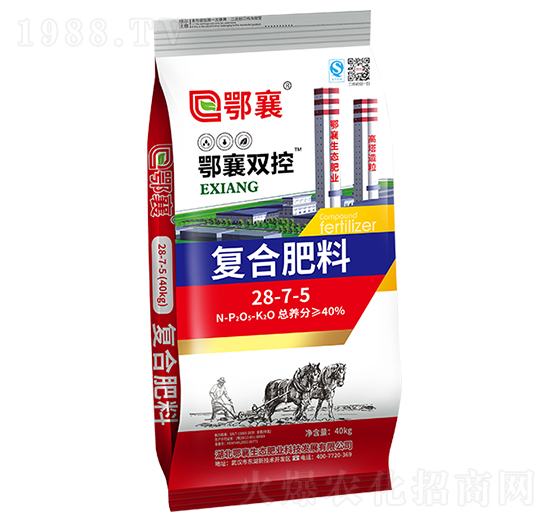 高塔氯化鉀復合肥28-7-5-鄂襄雙控-鄂襄