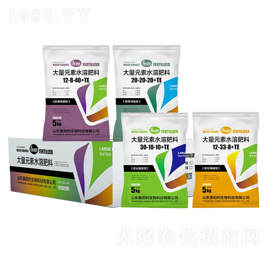 大量元素水溶肥料-嘉柏利