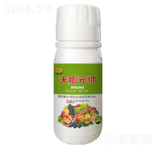 100g營養(yǎng)膨果型葉面肥-天蓬元帥-果達(dá)康肥業(yè)