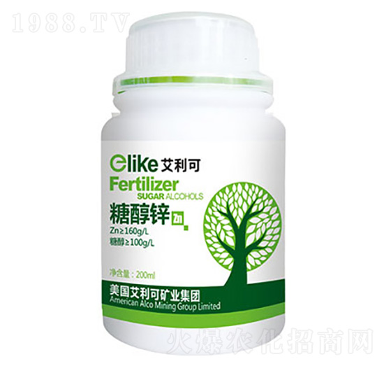 糖醇鋅-艾利可-冠道農(nóng)業(yè)