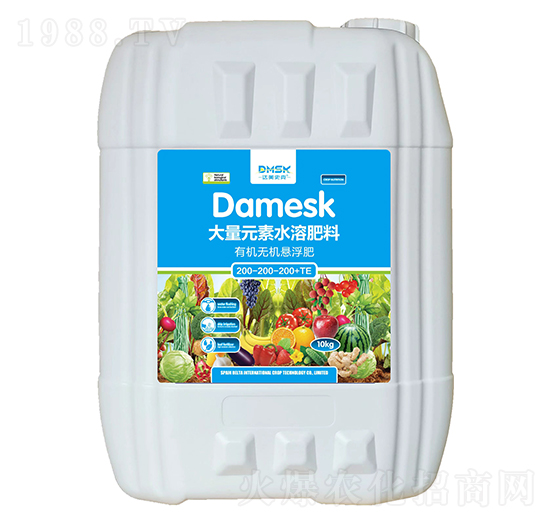 有機(jī)無機(jī)懸浮水溶肥料200-200-200+TE-達(dá)美史克
