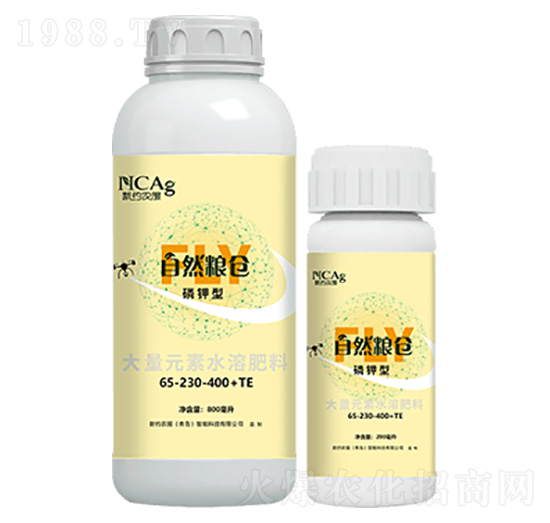 磷鉀型大量元素水溶肥料35-230-400+TE-FLY自然糧倉-新約農(nóng)服