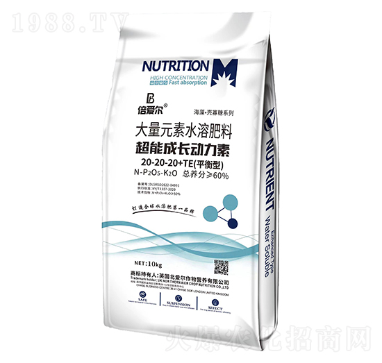 超能成長(zhǎng)動(dòng)力素大量元素水溶肥料-倍愛(ài)爾-北愛(ài)爾