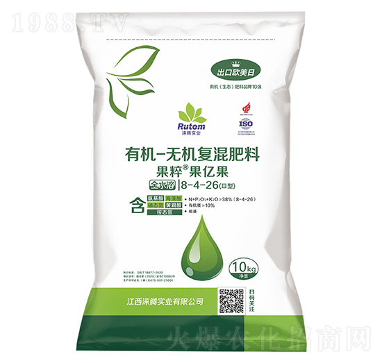 有機-無機復混肥料8-4-26(Ⅲ型)-果粹果億果-沃野