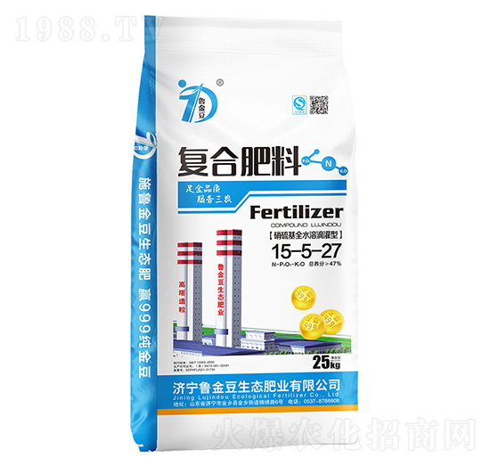 復合肥料15-5-27-魯金豆生態(tài)肥
